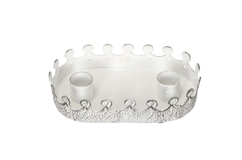Подсвечник "Корона" 15х9х4см