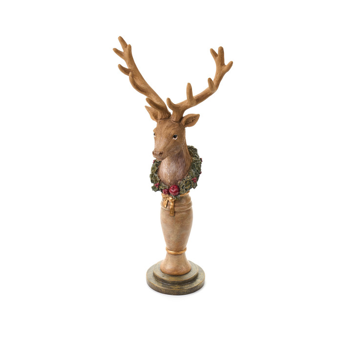 Декор "Олень" большой 21x12x40см
