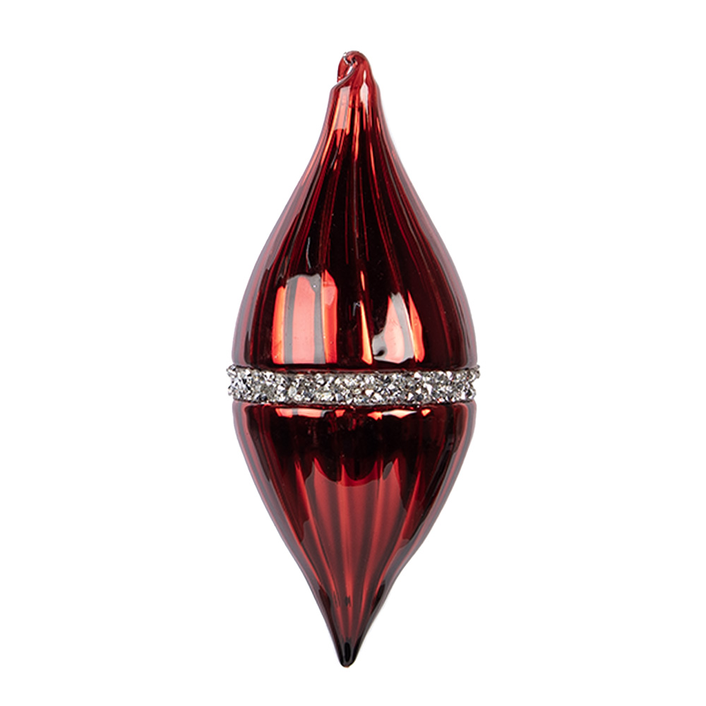 Елочное украшение "Скарлет"  Ø 8x18см