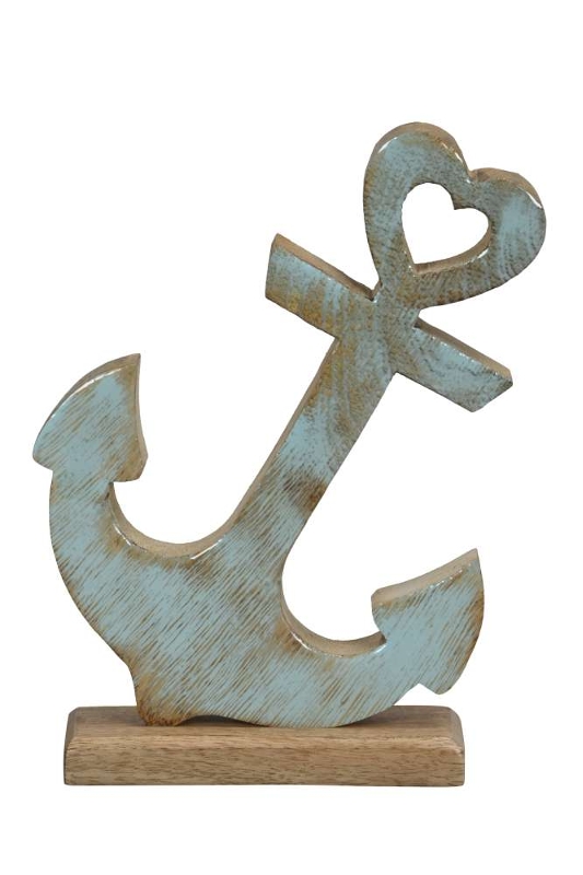 Декор "Якорь" 17x5xH22см