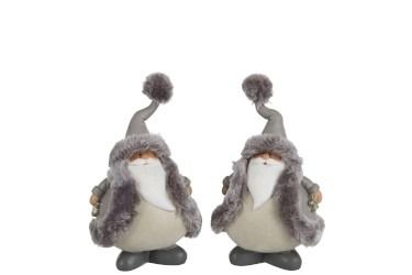 Декор "Санта" в ассортименте 11х10х19см