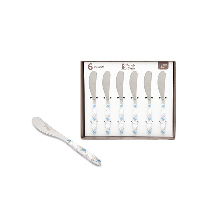 Набор из 6 ножей для масла/паштета/мягких сыров "Камилла"