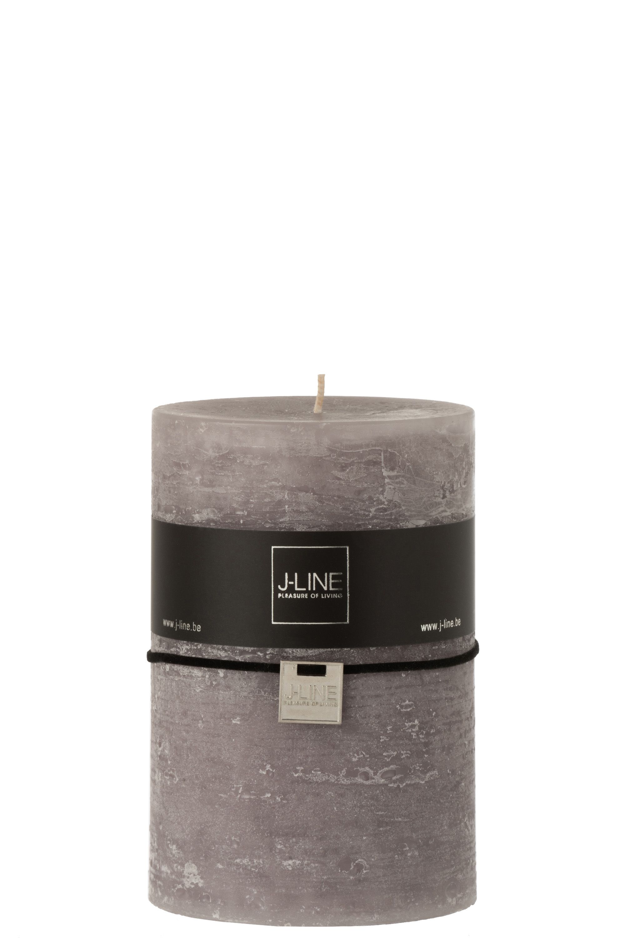 Свеча "Dark grey"  10х15см (110часов горения)