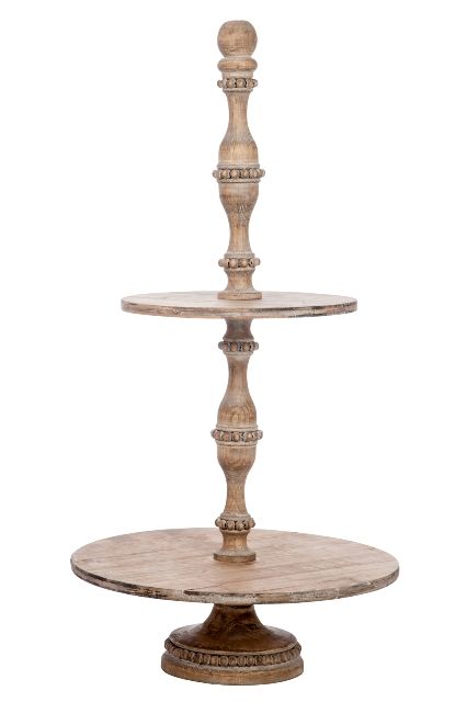 Этажерка 2-х ярусная "Шале" 50х50х99см