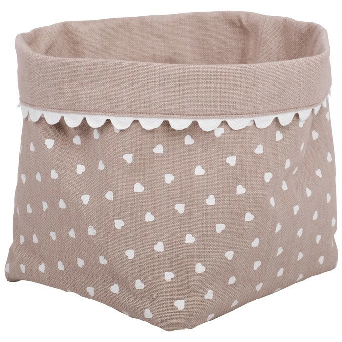 Корзинка "Матильда" беж малая 13x12см