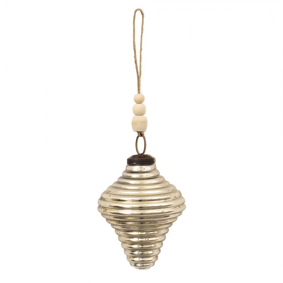 Елочное украшение "Спираль" 6x8см