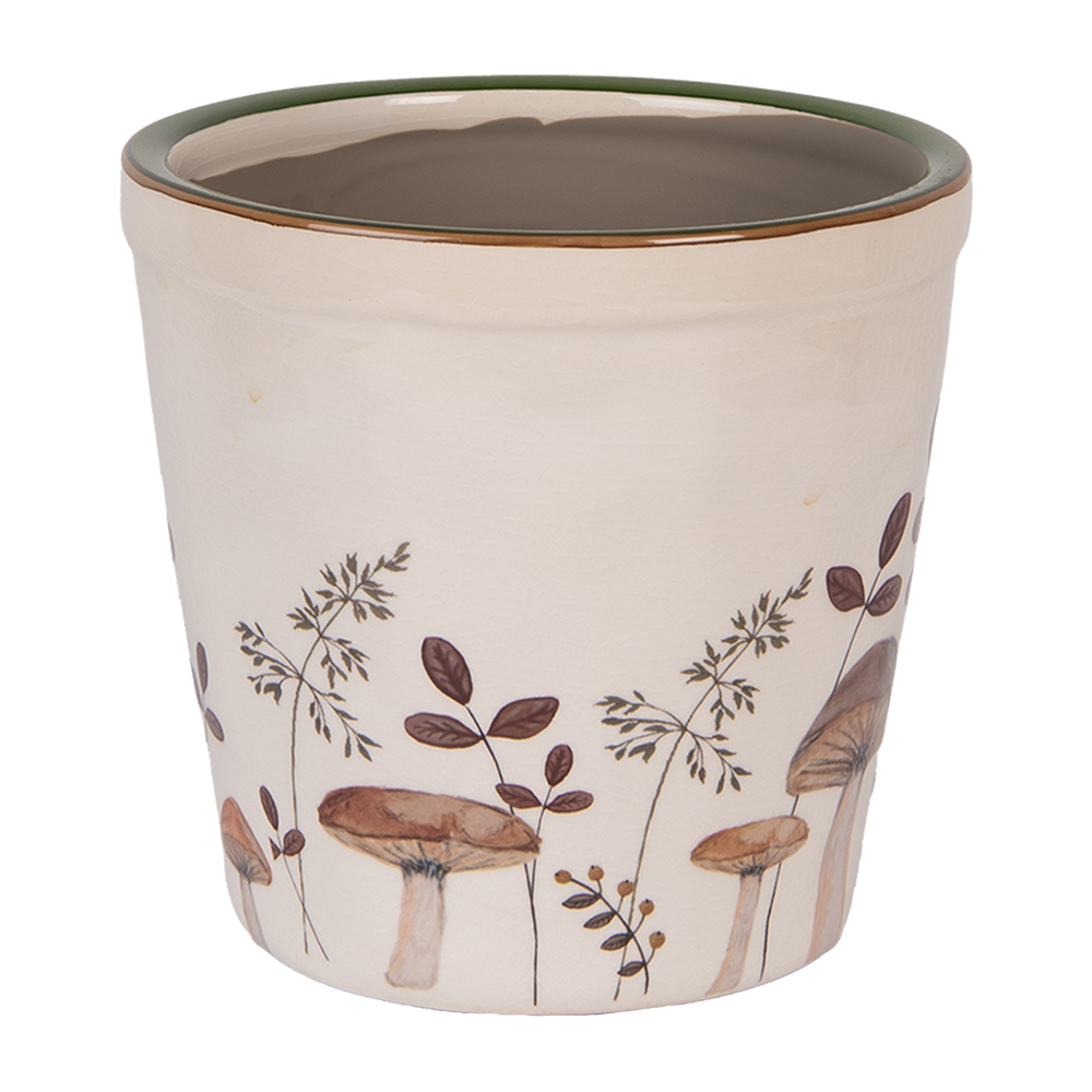 Кашпо "Грибы" среднее 15х14см