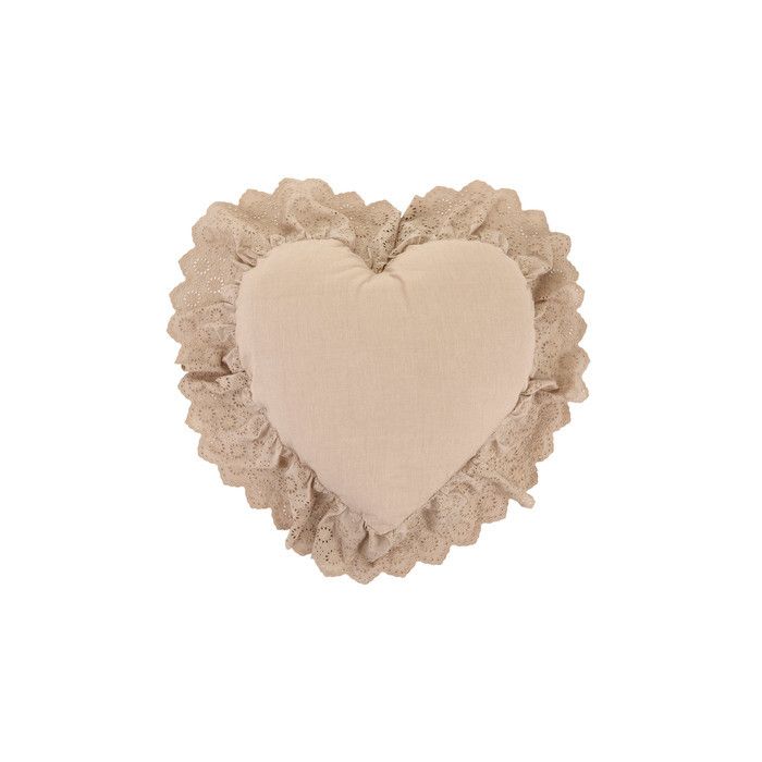 Подушка декоративная  "Сердце-Мария Виттория" 45x45+12см
