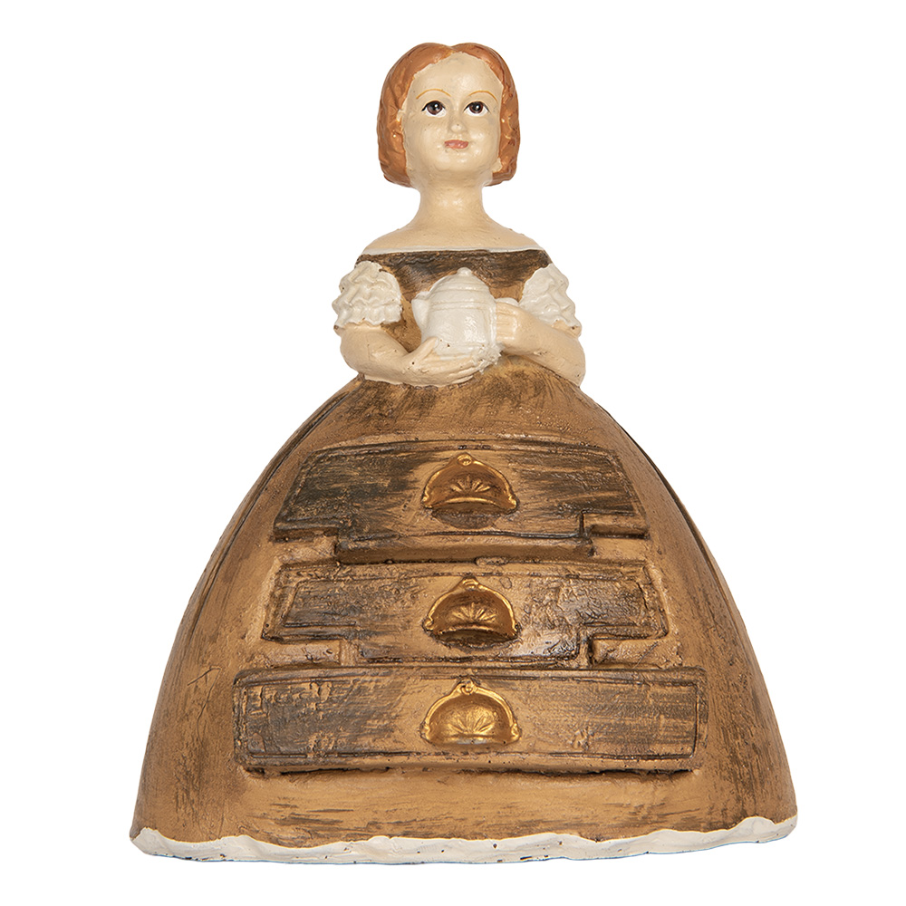 Декор "Девочка с чайником" 16x11x20см