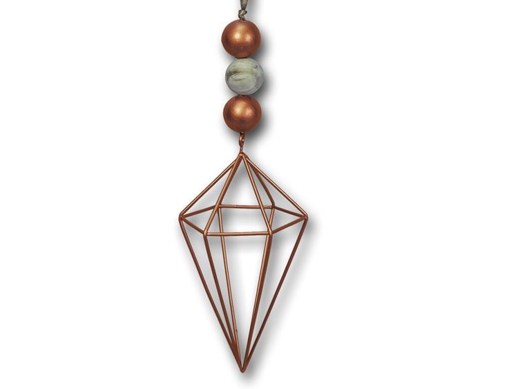 Декоративное подвесное украшение "Купер" 8х7х45см