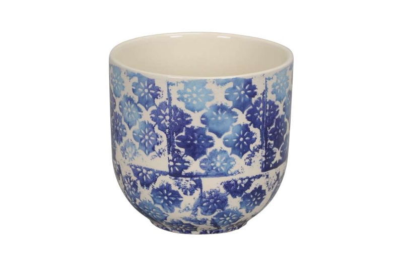 Кашпо "Азулежу" малое D16xH15,5см