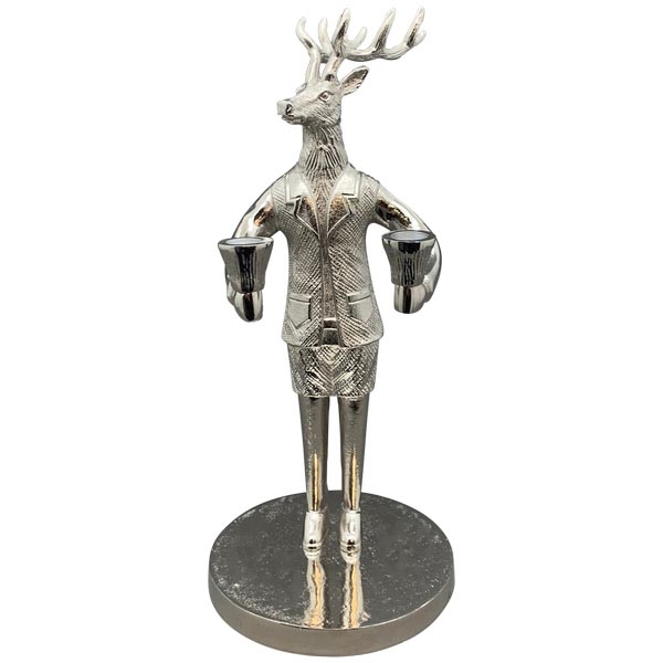 Подсвечник "Олень"  24x20,5x47см