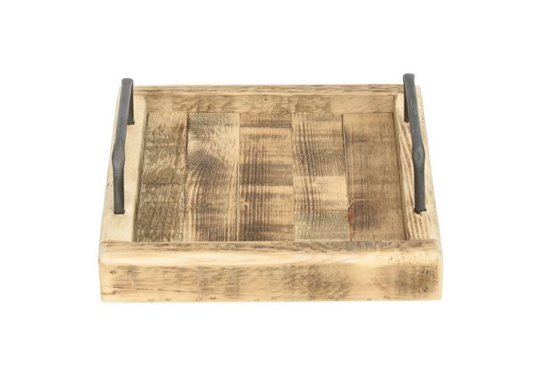 Поднос "Пэтчворк" малый D25xH4см + 5см ручки