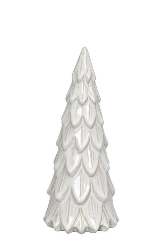 Декор "Елка" белая 8,5x20см