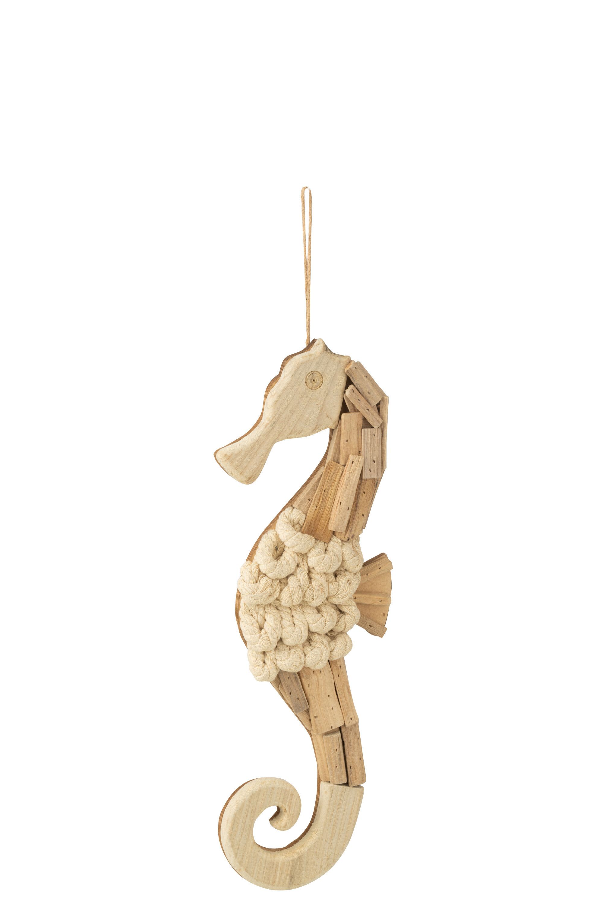 Декор "Морской конек" малый 15x3x45см