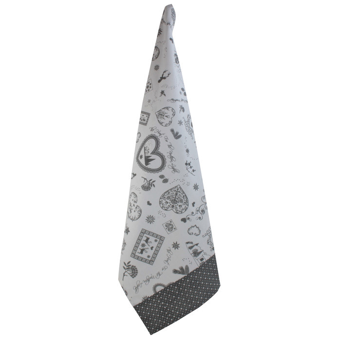 ICR13416 Полотенце кухонное "Романтика" 55х80см